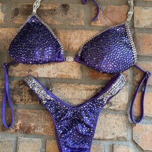 Figure Physique Bodybuilding Competition NPC Contest Posing Suit